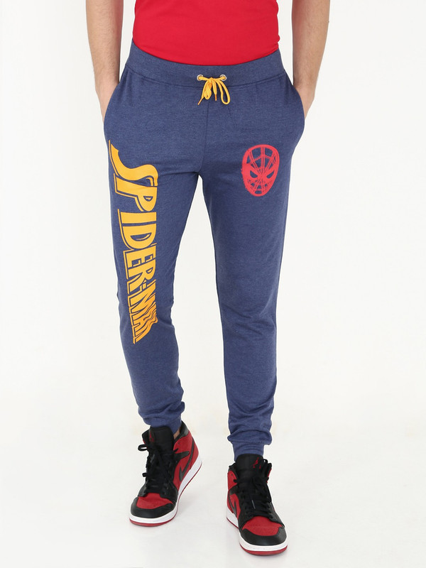 red and yellow track pants