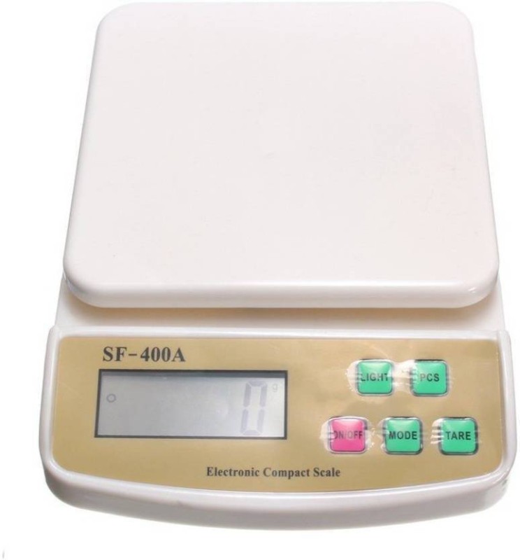 Mezire Electronic Kitchen Digital (White) SF 400A Weighing Scale  (White) Weighing Scale(White)