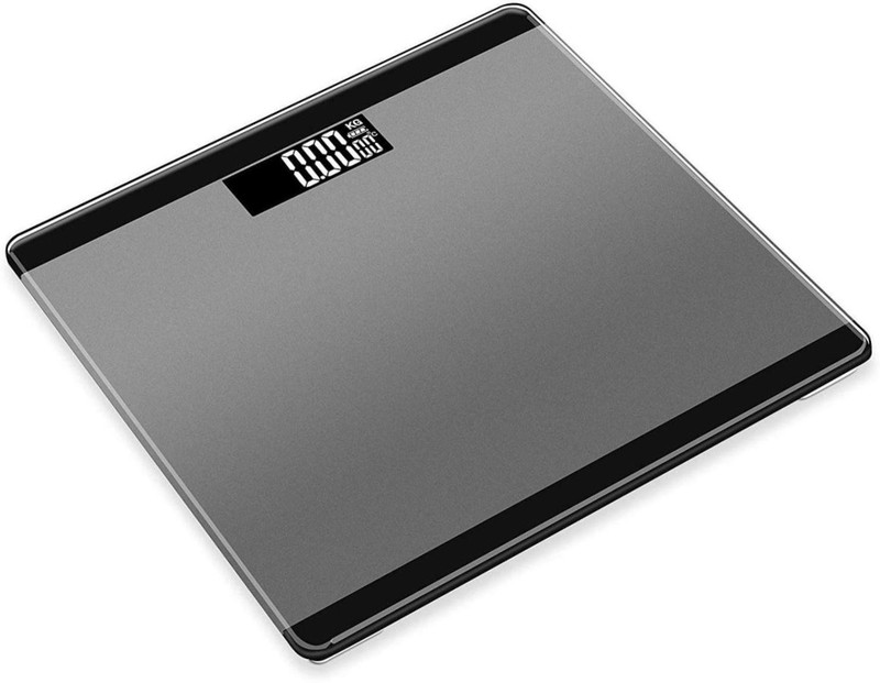Rorian S-curve Personal Digital Weight Machine For Body Weight 180Kg/396LB Capacity Weighing Scale(Silver)