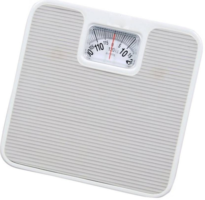 ROBMOB ™Weight Machine For Human Body With Capacity 120 Kg Mechanical Weighing Scale  (Grey) Weighing Scale(Grey)