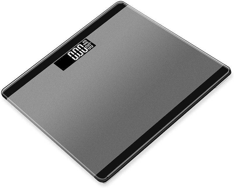 Rorian S-curve Personal Digital Weight Machine For Body Weight 180Kg/396LB Weighing Scale(Silver)