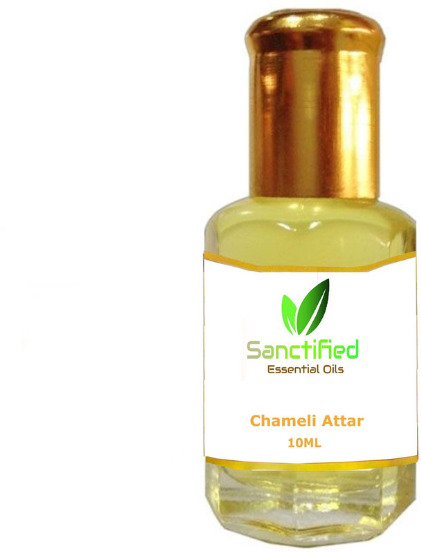 Sanctified Chameli Attar Perfume 10ML 100% pure natural, Non alcoholic perfume for unisex Herbal Attar(Chameli)