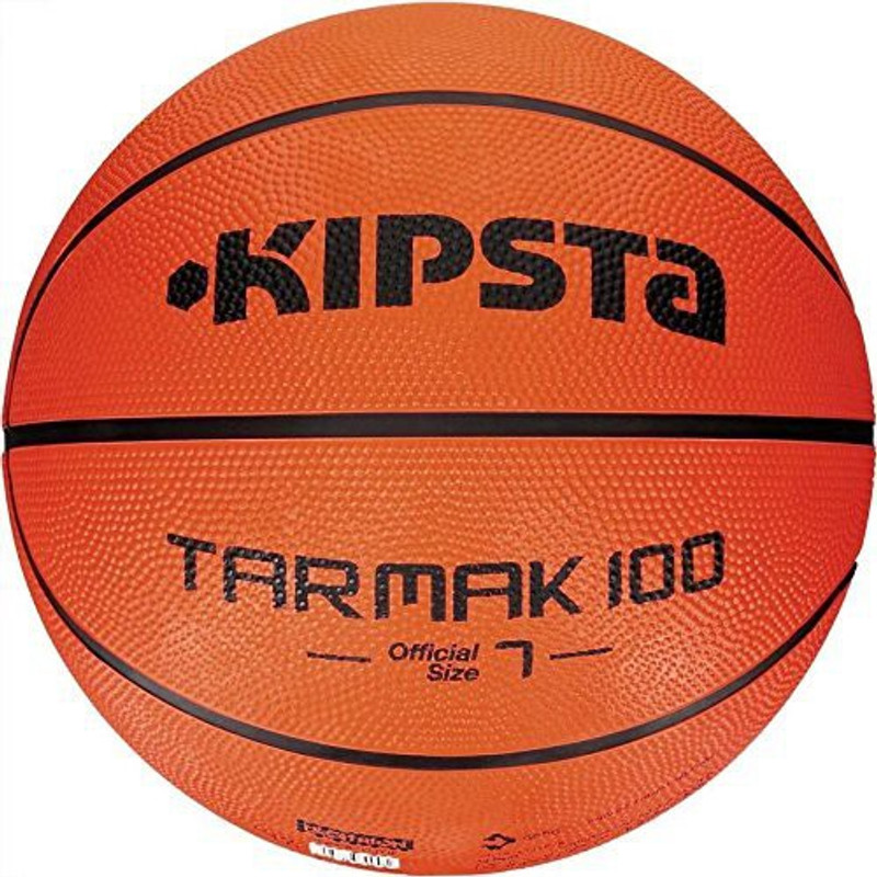 KIPSTA TARMAK 100 ADULT S7 ORANGE Basketball - Size: 7(Pack of 1, Orange)