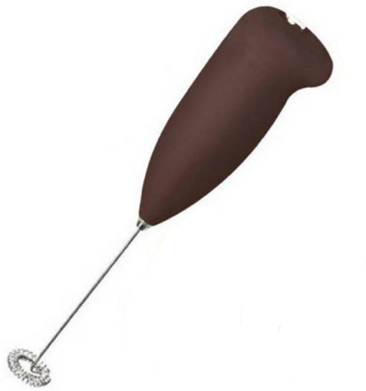 SKYFISH Mini Electric Hand Blender Mixer Froth Whisker Mill Coffee Egg Beater 3 Cups Coffee Maker(Brown)