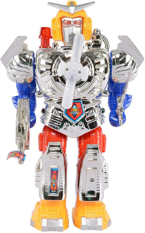 yatri Combat Hero Facing Robot Sound and Musical(Multicolor)