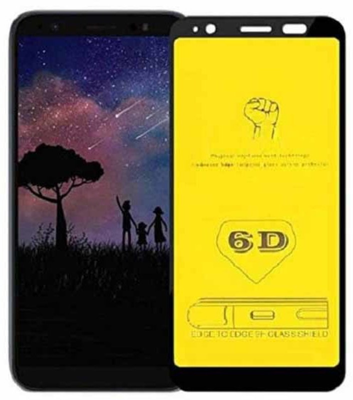 aaron trades Tempered Glass Guard for 9H Edge To Edge Tempered Glass for real me 2 a3s (6D Full Glue Tempered Glass)(9H Tempered Glass) (Pack of 1)(Pack of 1)