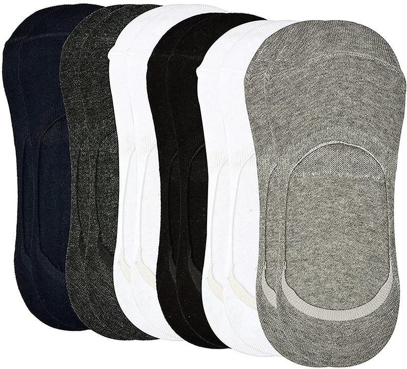 lealdealz Men & Women Solid Peds/Footie/No-Show(Pack of 6)