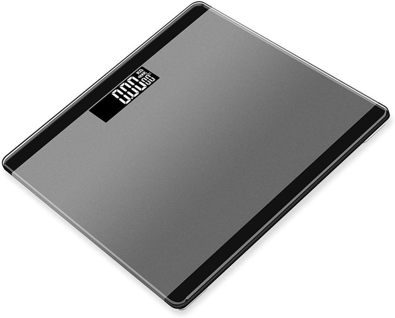 Rorian Personal Scurve Digital Weight Machine For Body Capacity 180Kg/396Lb Weighing Scale(Silver)