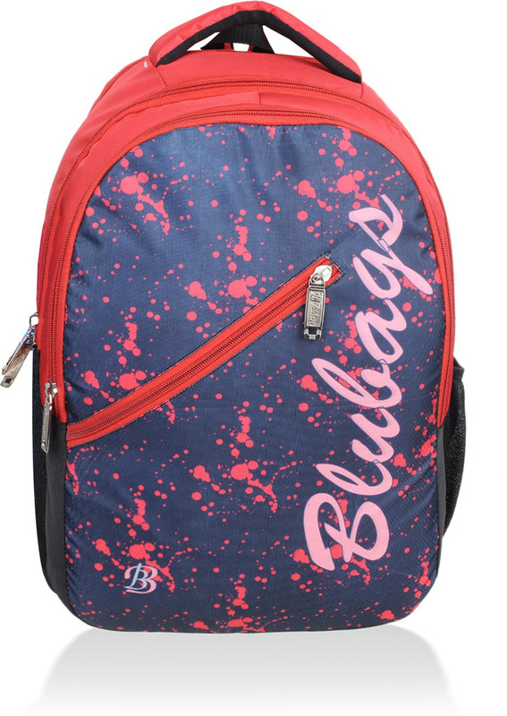 blubags STYLISH Super 36 Liters Casual Backpack for Unisex (RED) Waterproof School Bag(Multicolor, 36 L)