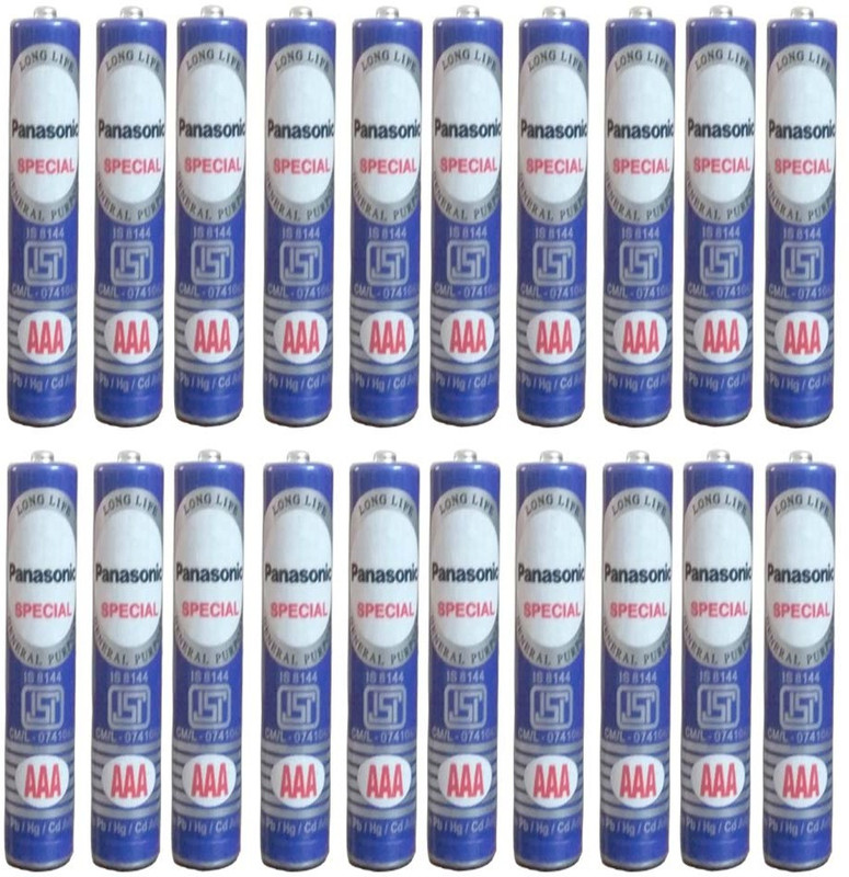 Panasonic AAA SPECIAL DRY BATTERY 1.5V R03USDG JAPAN TECHNOLOGY(PACK OF 20)  Battery(Pack of 20)