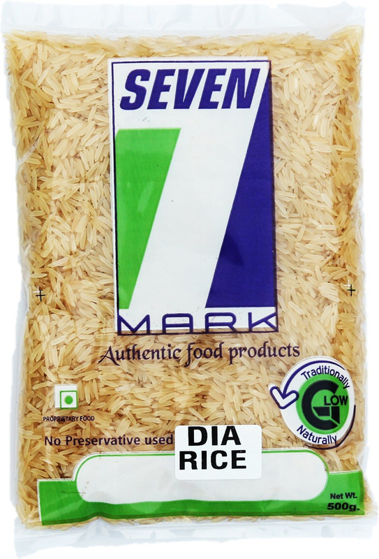 seven mark DIA RICE (500grm) Brown Rice (Unpolished)(500 g)