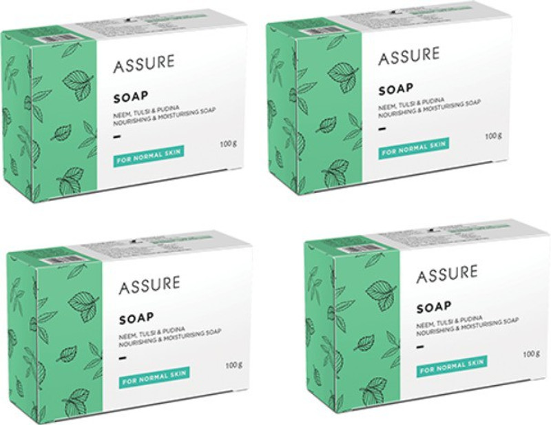 ASSURE NEEM TULSI & PUDINA (400 g, Pack of 4)(4 x 100 g)