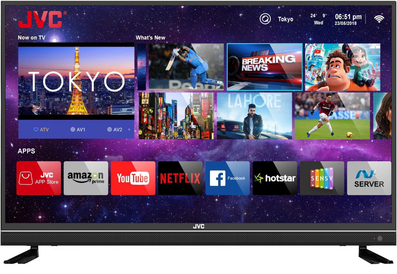JVC 109cm (43 inch) Ultra HD (4K) LED Smart TV with Quantum Backlit Technology(LT-43N7105C) JVC 109cm (43 inch) Ultra HD (4K) LED Smart TV with Quantum Backlit Technology(LT-43N7105C)