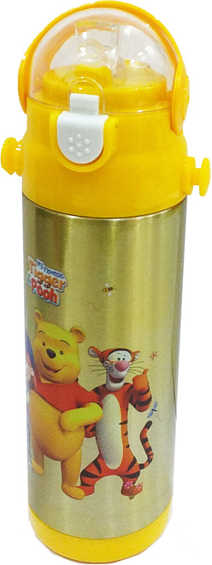 dhinchak Child lock series 500 ml Water Bottle(Set of 1, Yellow)