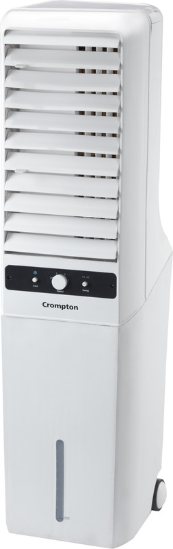 Crompton Mystique Turbo 50 ACGC Tower Air Cooler(White, 50 Litres)