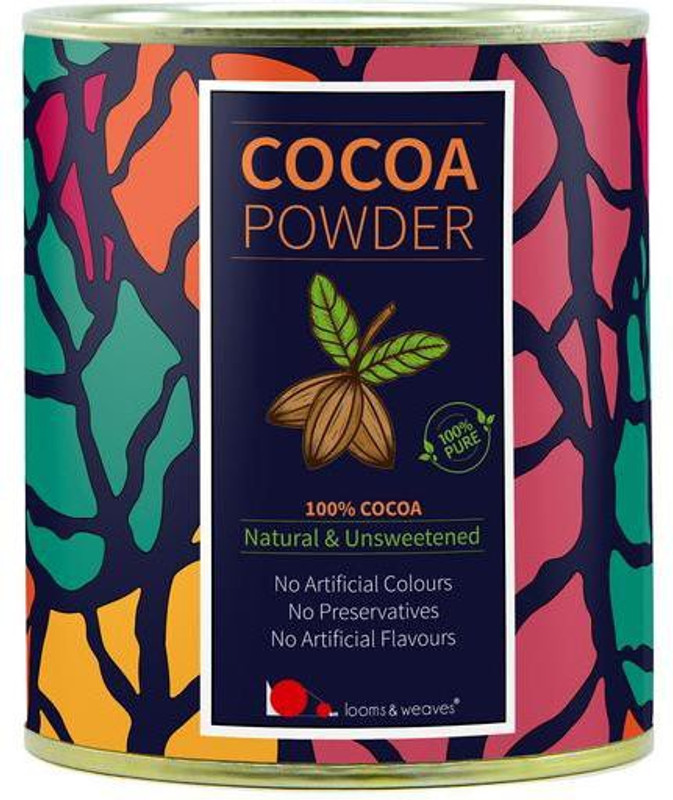 looms & weaves 100 % Pure & Natural Cocoa Powder From Kerala - 250 Gm Cocoa Powder(250 g) looms & weaves 100 % Pure & Natural Cocoa Powder From Kerala - 250 Gm Cocoa Powder(250 g)