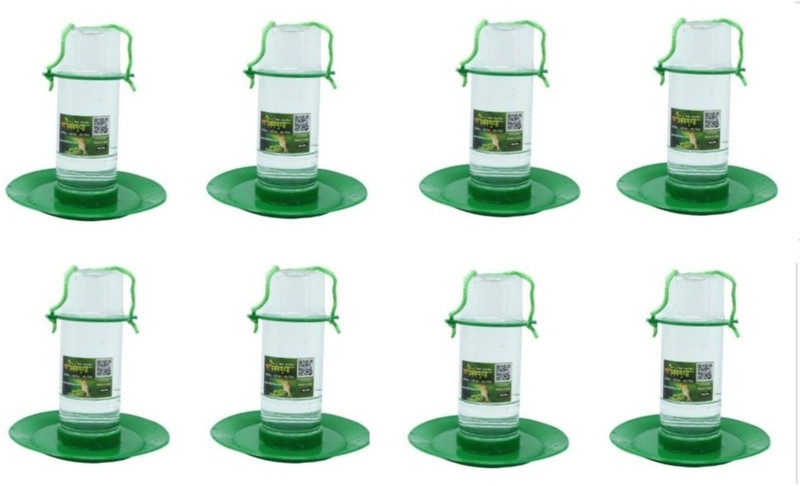 Amijivdaya Medium Bird Water Feeding Cage Pack Of 8 Window Bird