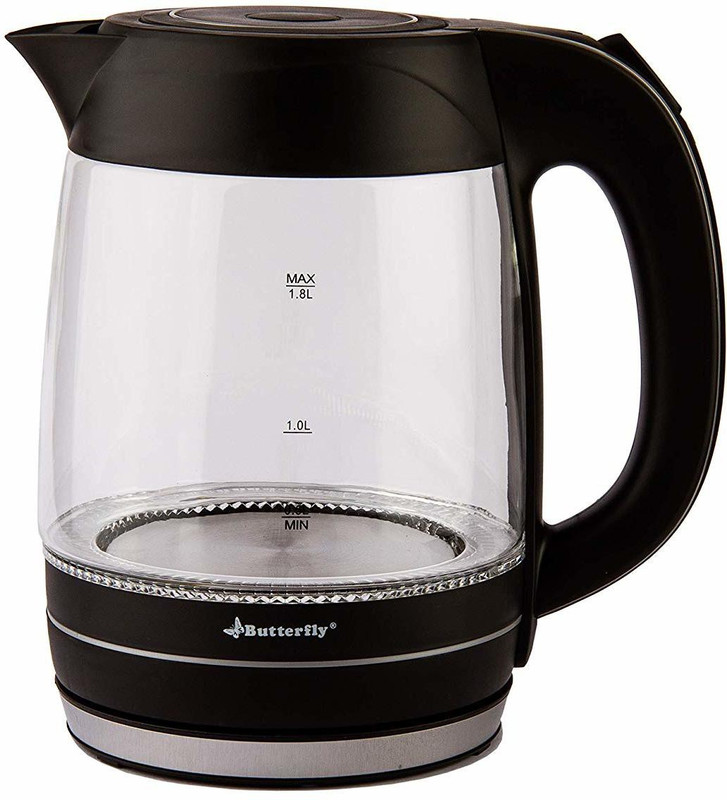 Butterfly REN-BRFEK-PCK1-04 Electric Kettle(1.8 L, Multicolor)