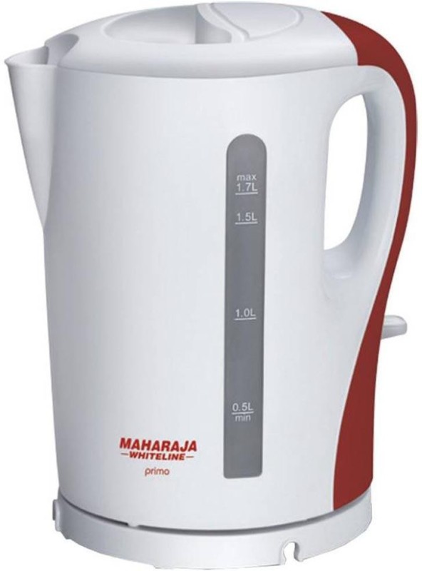 Maharaja Whiteline Primo Electric Kettle(1.7 L, White)