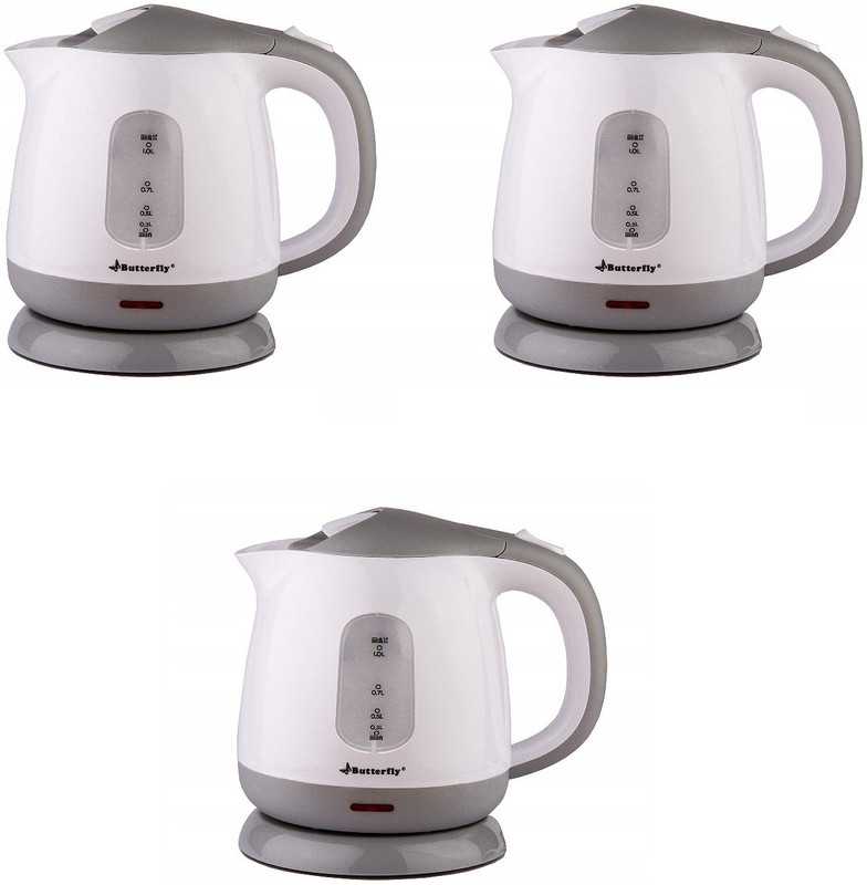 Butterfly REN-BRFEK-PCK3-03 Electric Kettle(1 L, Multicolor)