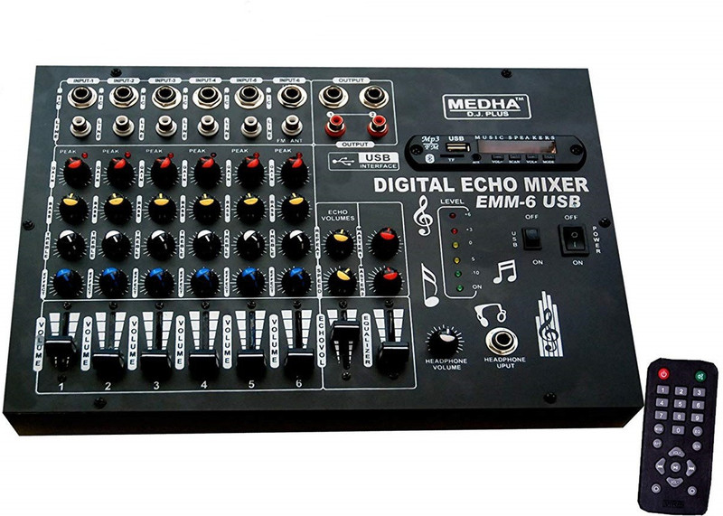 MEDHA D.J. PLUS MDEMM6 Digital Sound Mixer