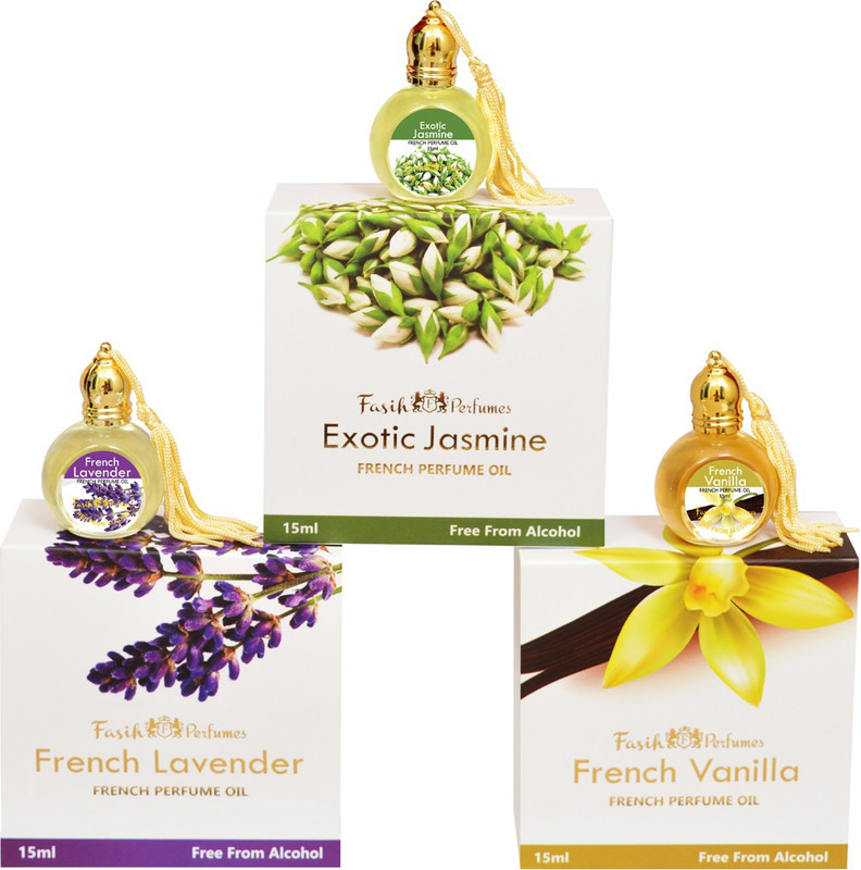 Fasih Perfumes FRENCH JASMINE/ LAVENDER/ VANILLA Floral Attar(Floral)