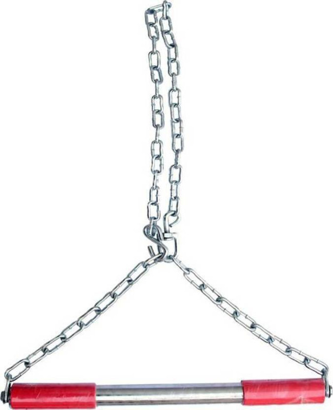 skycollection HEAVY CHAIN | WEIGHT LIFTING BAR | Pull-up Bar Lat Pulldown Pull-up Bar(Silver)
