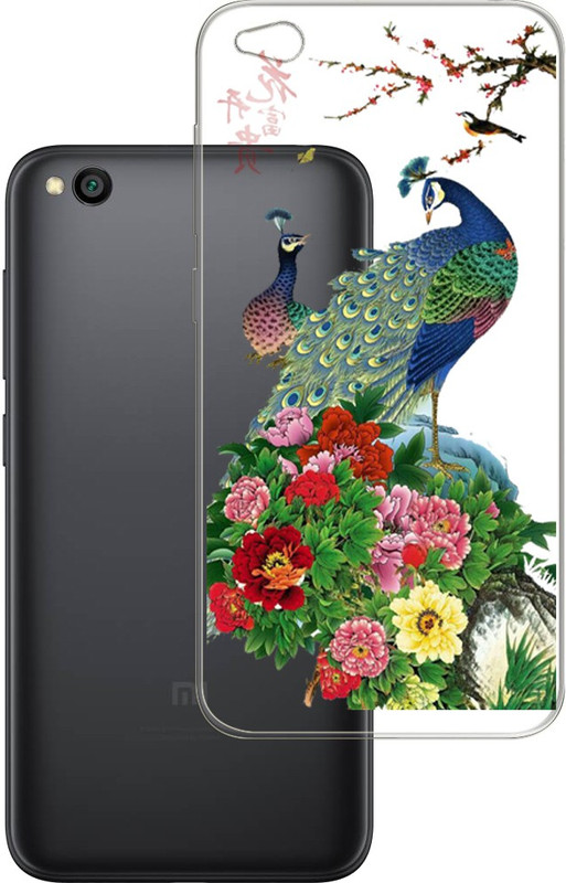 mitvaa Back Cover for Mi Redmi Go(Multicolor, Dual Protection, Silicon)