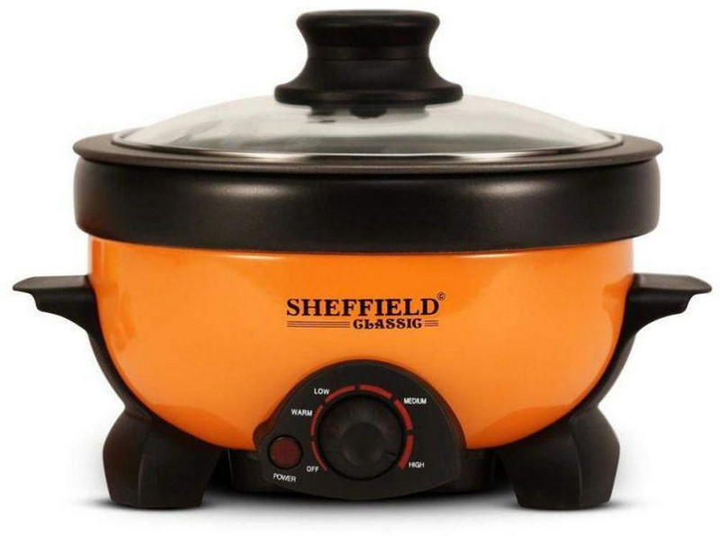 Sheffield Classic SH-5003 Electric Rice Cooker(1.2 L, Orange)