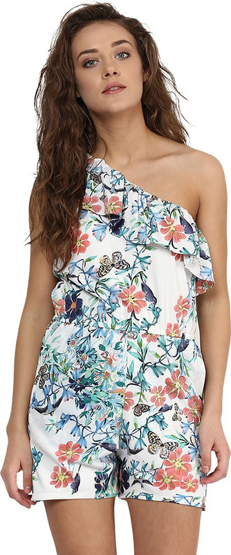 Miss Chase Floral Print Women Jumpsuit