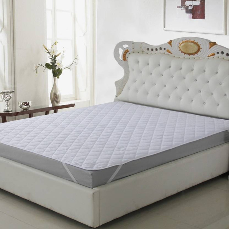 royal aditya Mattress Topper King Size Waterproof Mattress Protector(White)