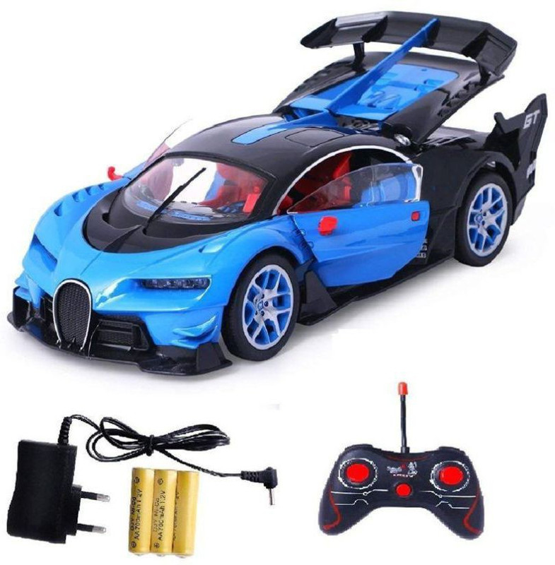 vezol Remote Control Rechargeable Car With Opening Doors(Multicolor)