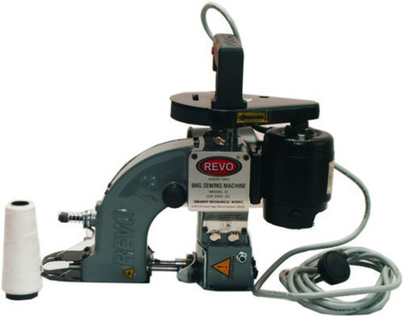REVO Bag Closer Sewing Machine With Oil System DA (Black Blue