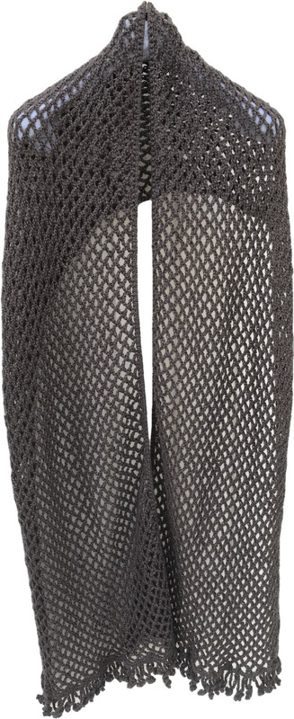 wulies Pure Wool Woven Women Shawl(Brown)