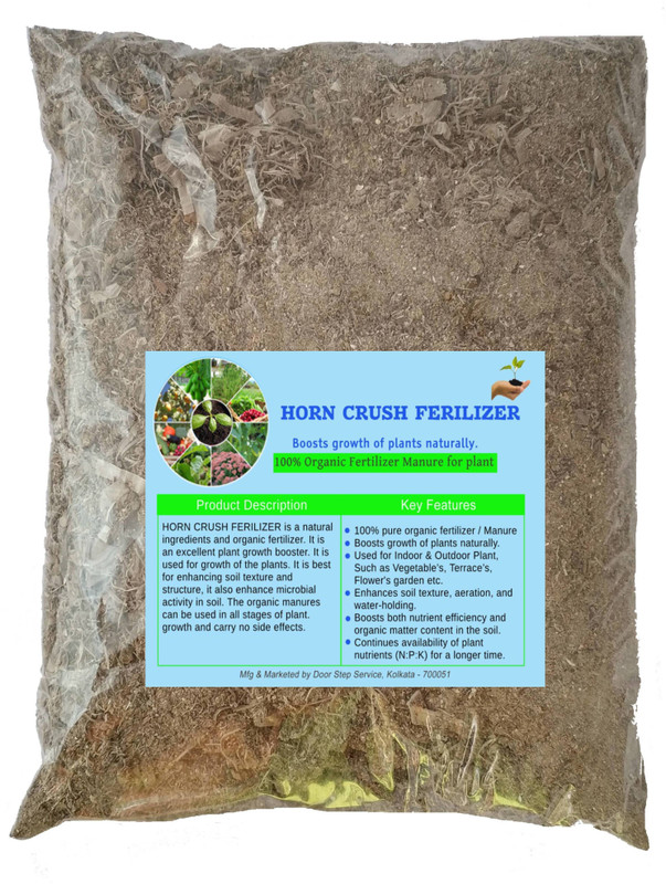door step service HORN CRUSH FERILIZER 0.9 Kg Soil Manure(900 Powder)
