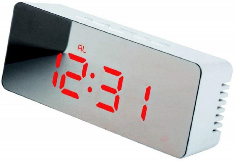 degosh Digital white-red Clock