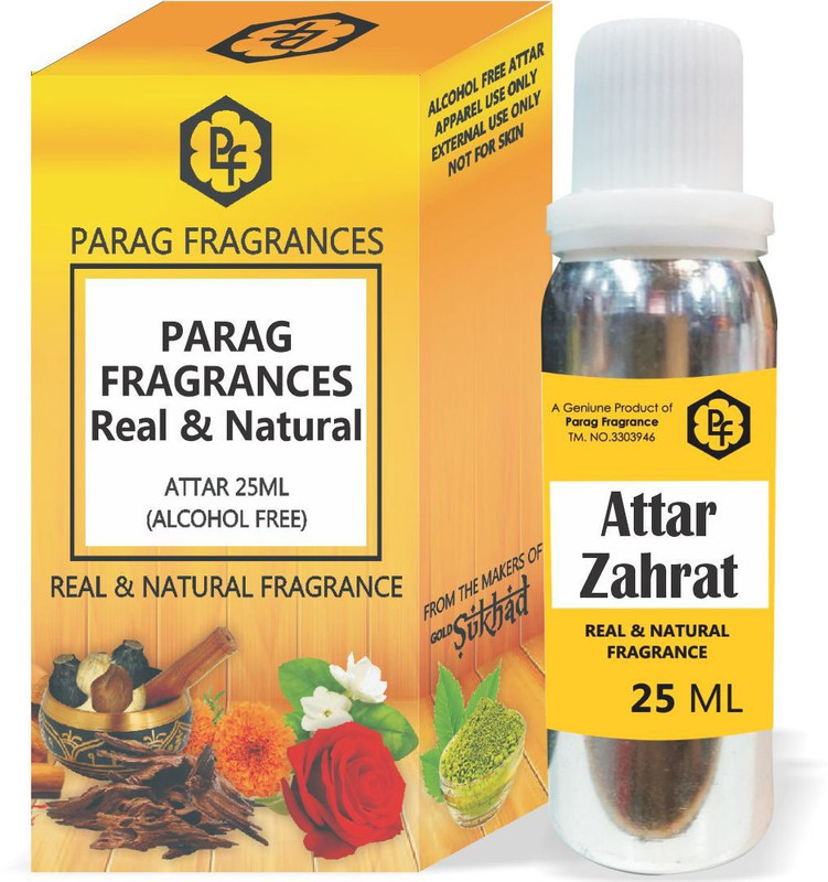 Parag Fragrances Zahrat Attar 25ml Value Pack Alcohol Free and Long Lasting Floral Attar(Floral)