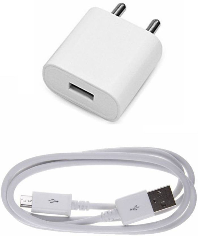 trendy monk Wall Charger Accessory Combo for Samsung J2,j5,j6,j7,j7Pro Mobile Phones,Samsung J Series(White)