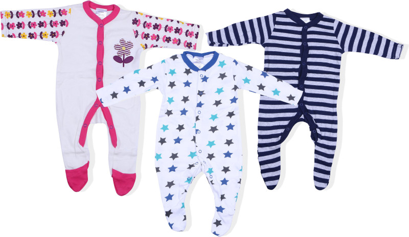 jsr Baby Boys & Baby Girls Multicolor Sleepsuit