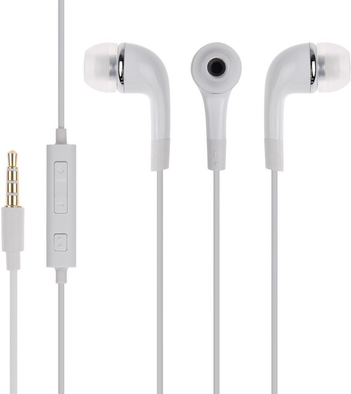 pervious Wired Headset with Mic (White, In the Ear) Earphone Cable Organizer