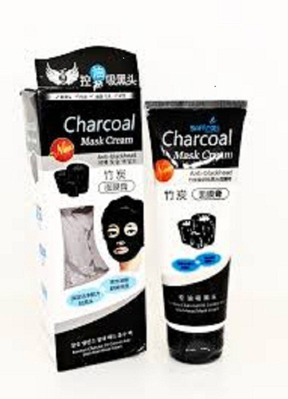 lamra Peel Off Black Mask Face Pack Pack With Activated charcoal (deep skin cleansing)(130 g)