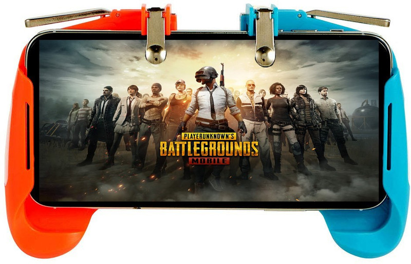 BUY SURETY Colorful AK16 Gamepad for PUBG Mobile Game L1R1 Trigger Fire Button Shooter Controller Metal pubg Game Trigger/Joystick Compatible For iOS Android Gaming Accessory Kit(Multicolor, For Android, iOS)