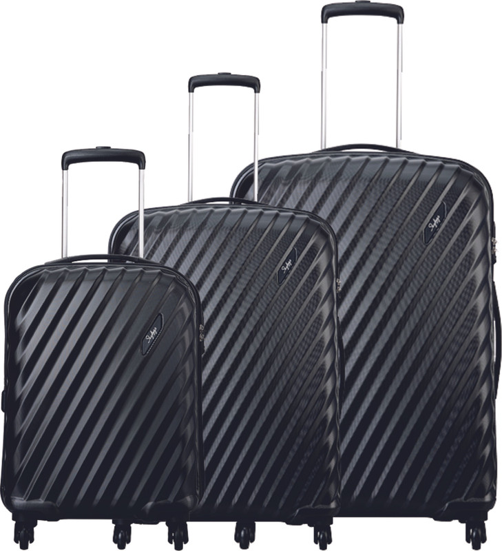 Skybags Check-in Suitcase Combo(Black)
