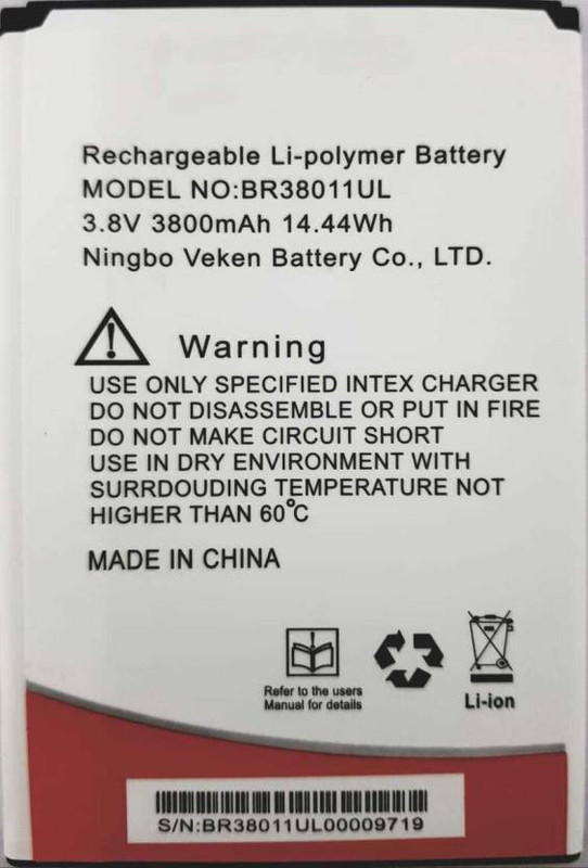 colin levine Mobile Battery For Intex Aqua Power 4G (3800MAH)