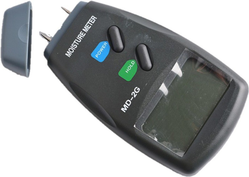 wpt MD-4G 4 Pins Digital LCD Wood Moisture Humidity Meter Analyzer Hygrometer Timber Damp Detector Tester Range 5% - 40% Pin-Type Digital Moisture Measurer(10 mm)