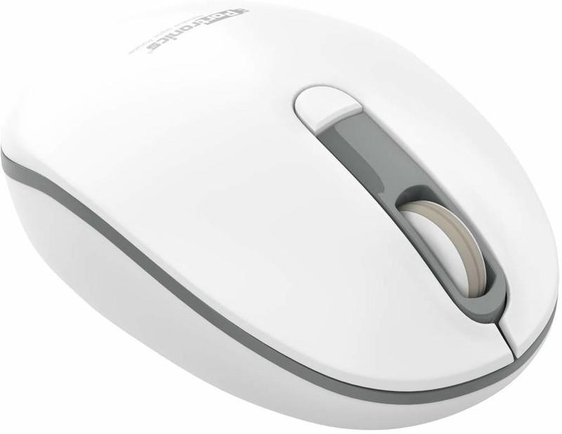 potronics POR-016 Toad 11 Wireless Mouse with 2.4GHz Technology With 3D Ergonomic Design Wireless Optical Mouse(2.4GHz Wireless, White)