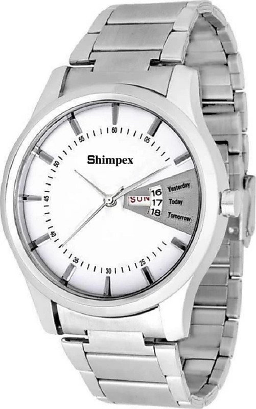 shimpex 89920076 Day And Date Function Watch Analog Watch  - For Boys