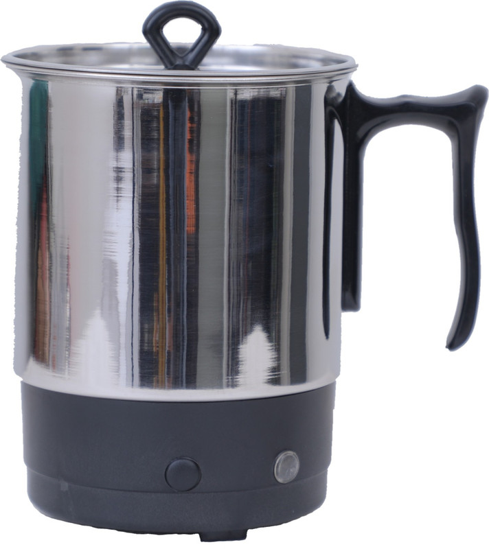Atmco 101 Electric Kettle(1.2 L, Silver, Black)