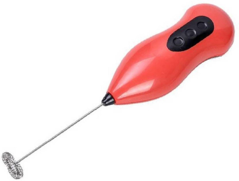 SKYFISH Coffee blender/Milk Mixer/Egg Beater/ Lassi Maker Froth Whisker Shaker frother 3 W Hand Blender(Red)