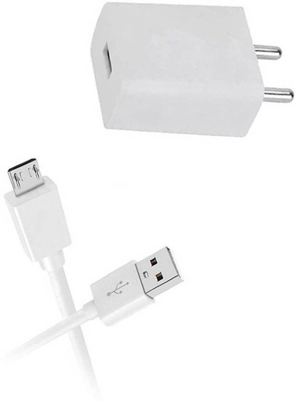 trendy monk Wall Charger Accessory Combo for Lenovo K Series, All Android Smartphones(White)